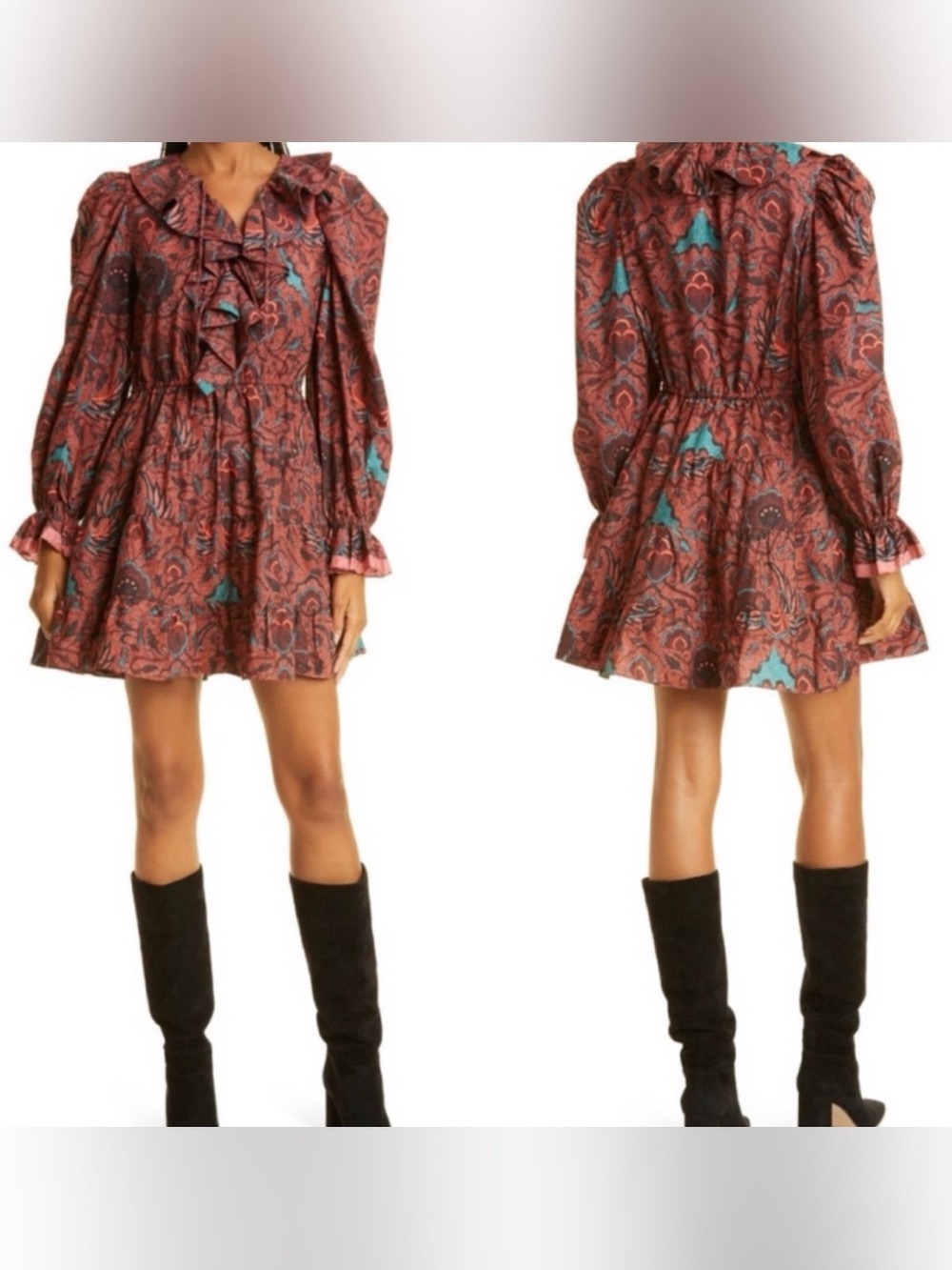 Ulla Johnson Caris Ruffle Mini
Dress sz 10